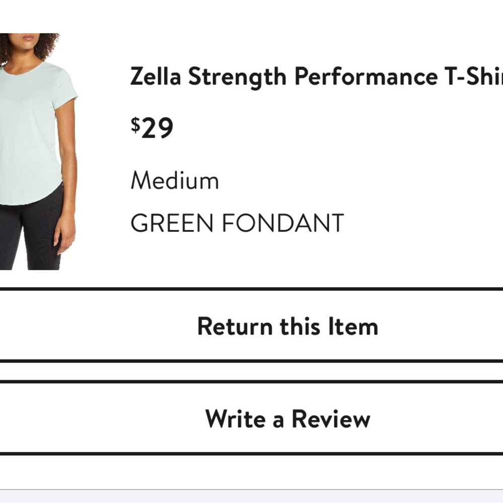 Zella Strength Performance Tshirt